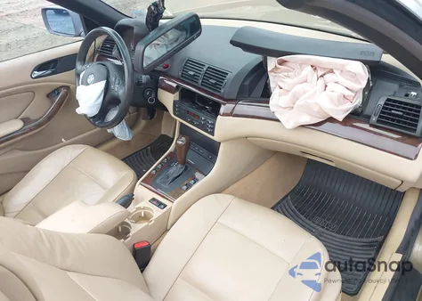 2006 BMW 325Ci z USA, uszkodzony, nr VIN WBABW33486PX85212